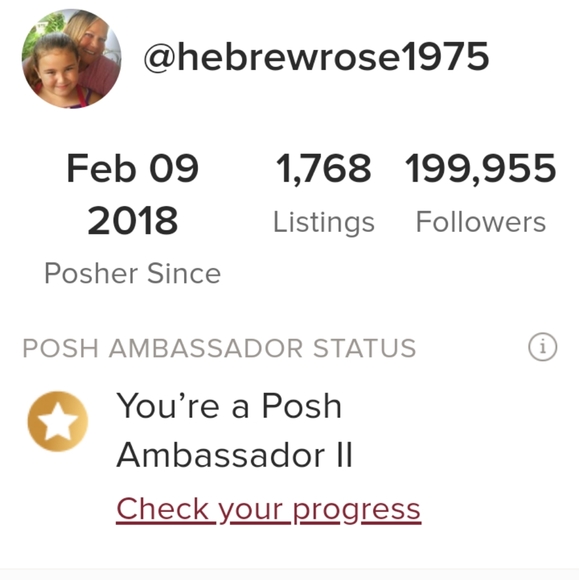 Posh Ambassador 2 renewed December 2022 💜❤️ - Picture 2 of 6